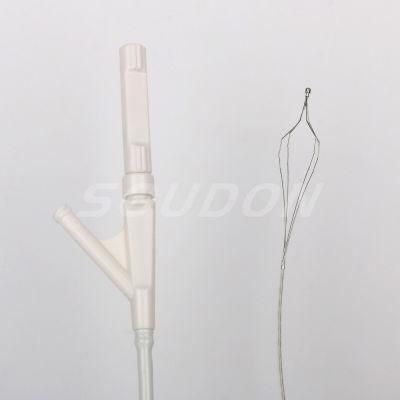 4 Wires Stainless Steel Diamond Shape Endoscopic Stone Extraction Basket with CE ISO Cfda