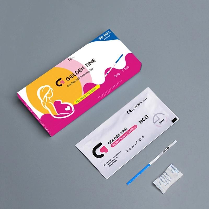 Urine Test Strip 2.5mm One Step Pregnancy Test HCG Strip