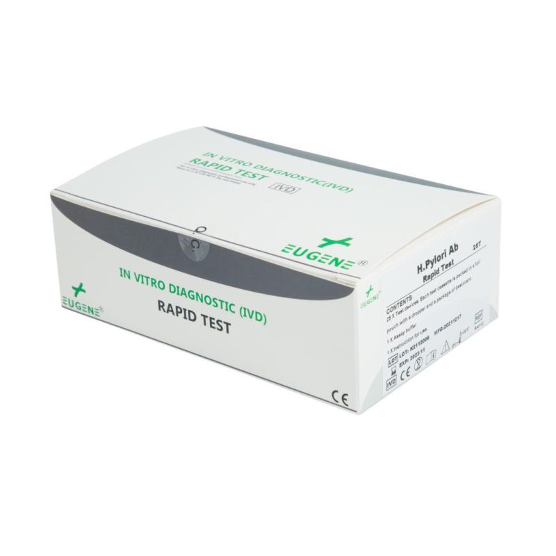 Wholesale CE ISO Approved Helicobactor Pylori Antibody Test