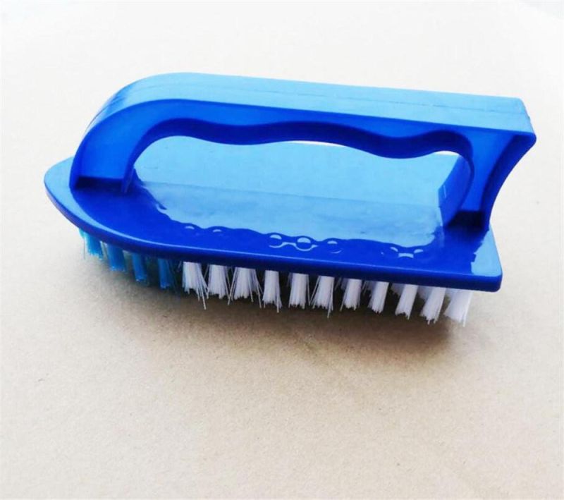 Blue Bathroom Scrub Brushes