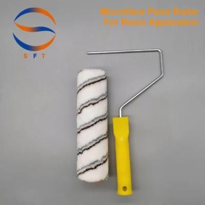 OEM Microfiber Defoaming Drum Roller Brushes for FRP Resin Application