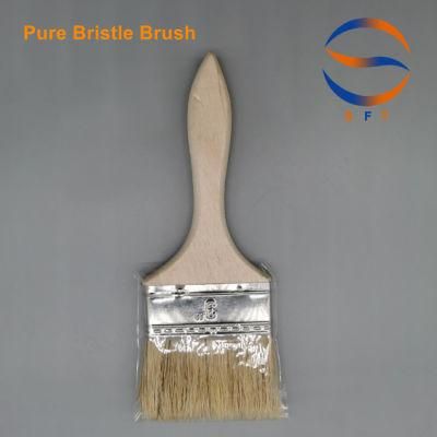 45mm White Bristle Length 76.2mm Width Pure Bristle Chip Brush