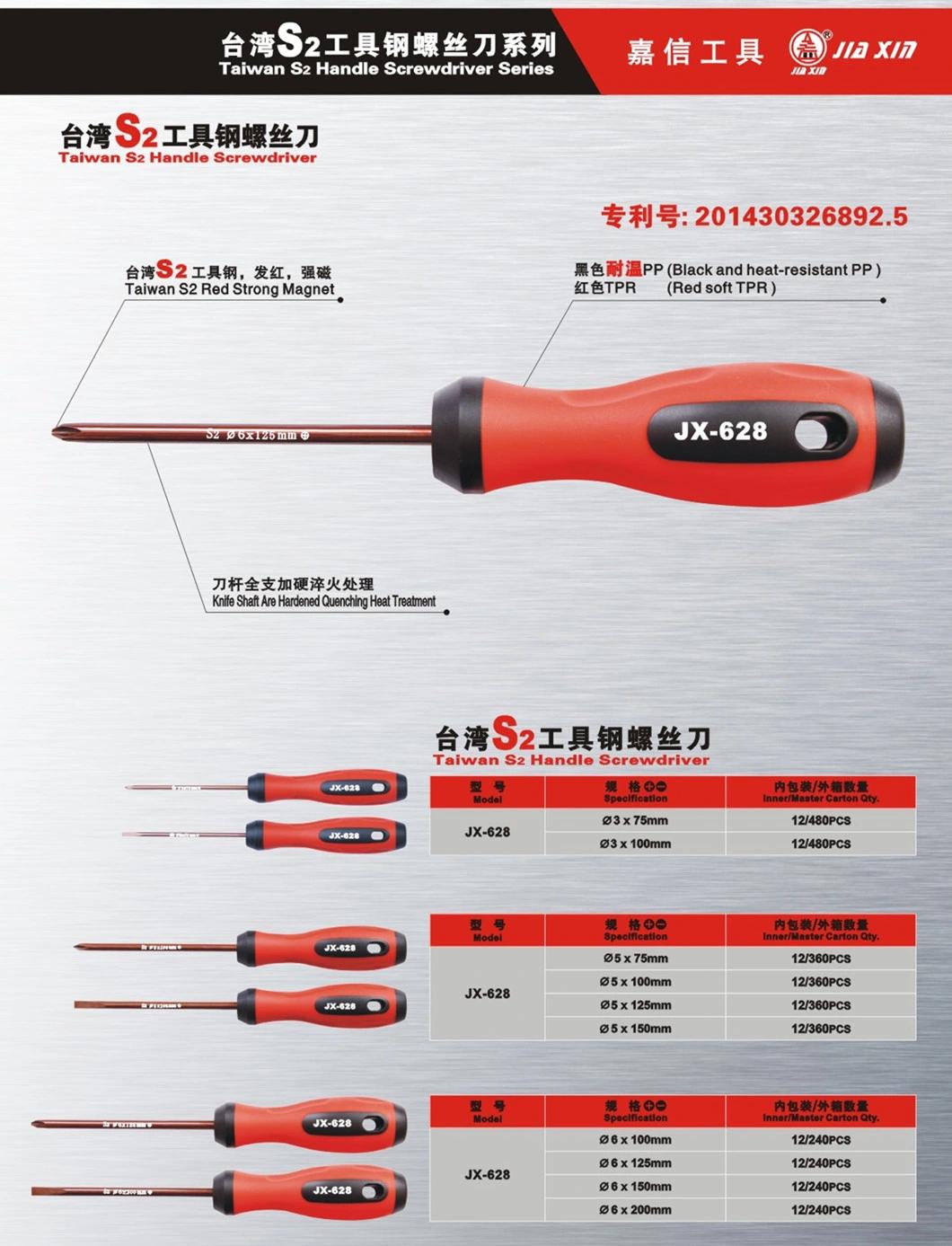 Screwdriver with Torque Bar Inserted to Increase Torque