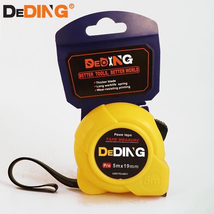 Wholesale Plastic ABS Case 3m 5m 7.5m Carbon Steel Blade Tape Measure