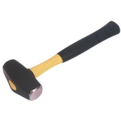 Hautine High Quality Stoning Hammer W/Plastic Covered Fibreglass Handle