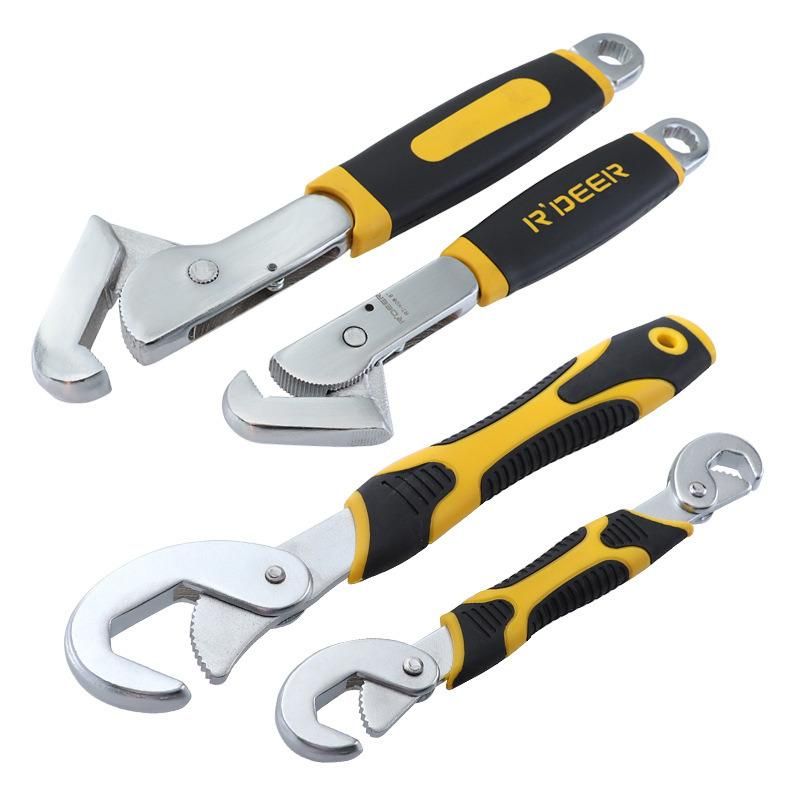 Multifunctional Adjustable Wrench Hook Quick Wrench Water Pipe Wrench Large Open Wrench Wrench Set