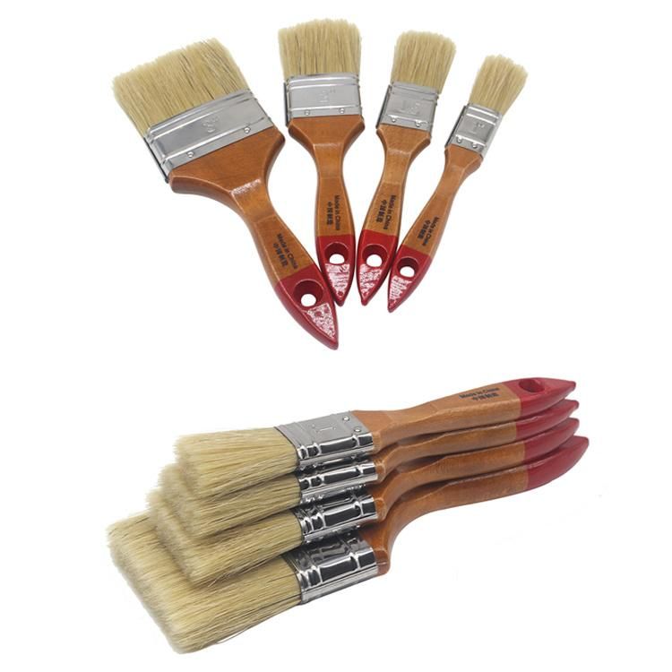 3 Inch Bristle Oil Paint Brush with Wooden Handle