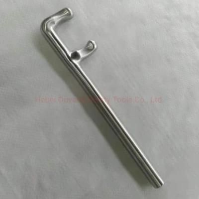 Stainless Steel Valve Wheel Key/Spanner, 50*400 mm, Ss 316/304/420