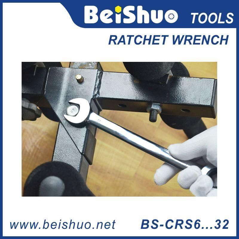 Professional Flexible Head Ratchet Combination Spanner