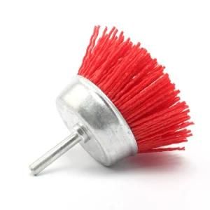 Twist Knotted Cup Brush with Shaft