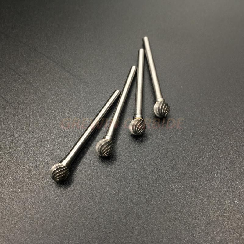 Gw Carbide-Tree Shape of Solid Carbide Rotary Burrs- F1225 M06/ Carbide Burrs/ Burrs with High Resistance and Good Quality