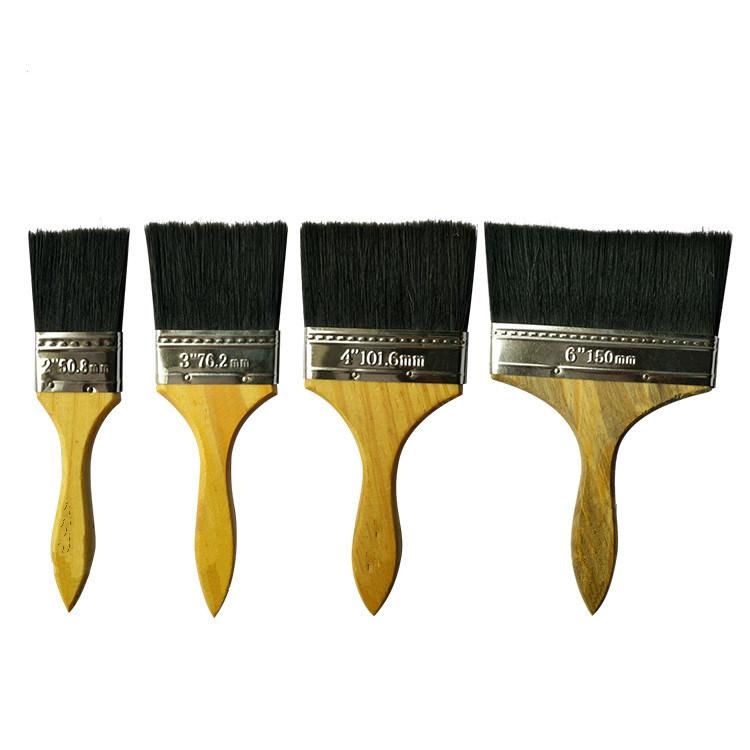 Wooden Handle Wall Paint Brush Wholesale in Guangzhou