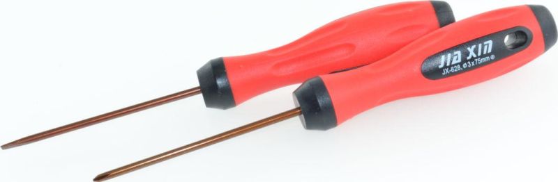 Magnetic Screwdriver with Holes for Insertion of Torque Bar