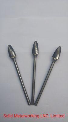 Full line of carbide burs for deburring