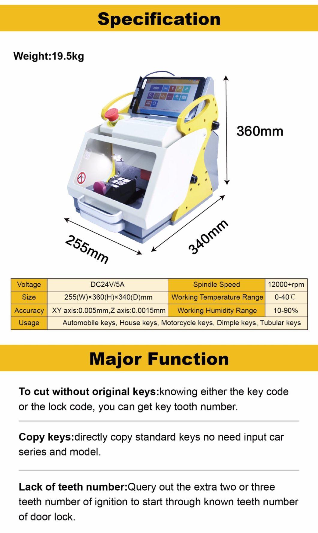 One Year Warranty High Security Key Cutting Machine