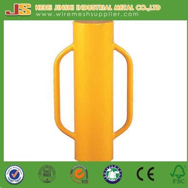 Q235 Material 800mm Length PVC Coated Install Handles Post Drivers