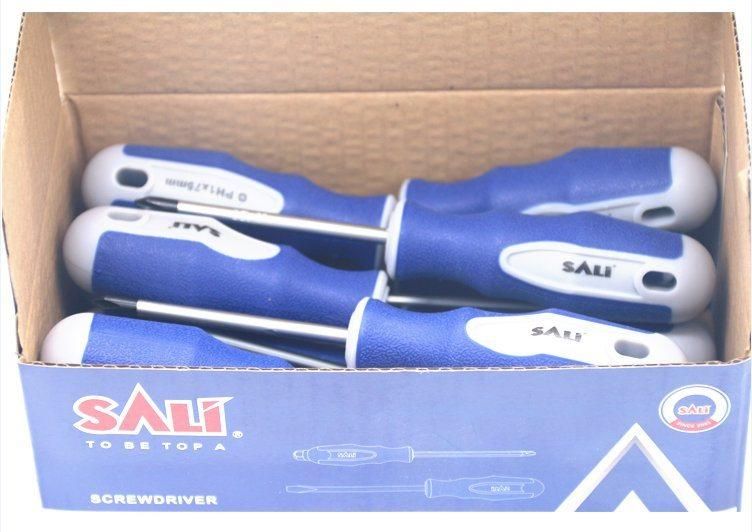 Sali Professional Cr-V Steel Shaft Material, PP+TPR Handle Screwdriver