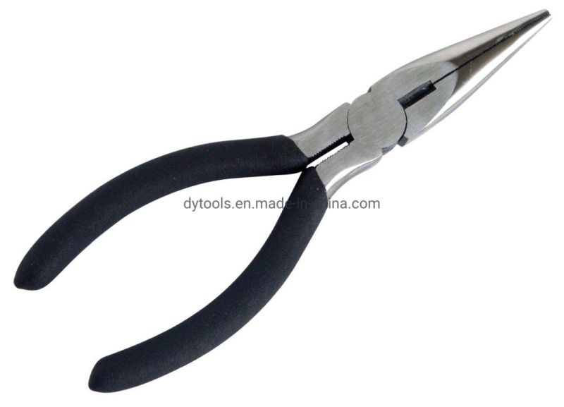 Long Nose Pliers 160mm Wtih Dipped Handle