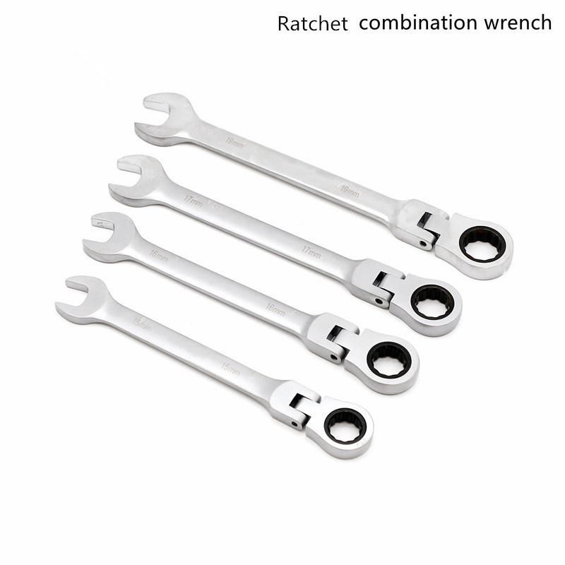 Made of Chrome Vanadium, Ratchet Combination Wrench, Professional Hand Tool