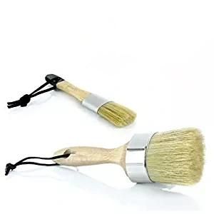 Round Chalk Paint Wax Professional Brush