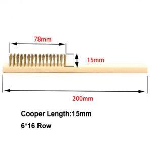 Wooden Handle Wire Brush