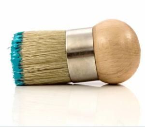 Round Chalk Paint Wax Brush for Furniture