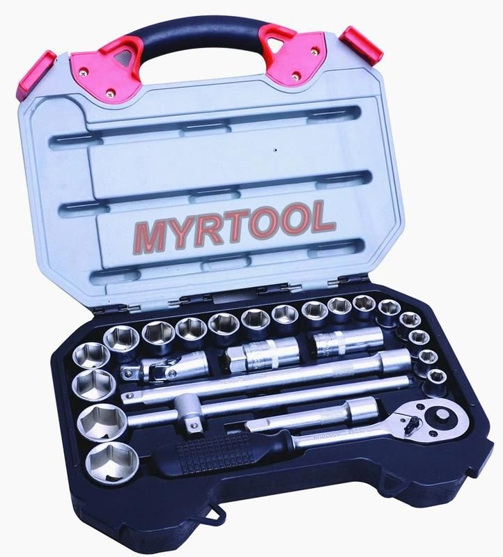 25PCS 1/2dr Professional Socket Wrench Tool Kit (FY1025B-3)