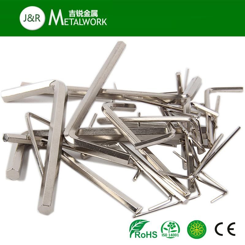 4mm 8mm Cr-V Alloy Steel L Shaped Hex Allen Key