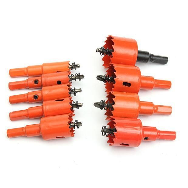 9PCS M42 16-38mm HSS Bi-Metal Hole Saw Cutters