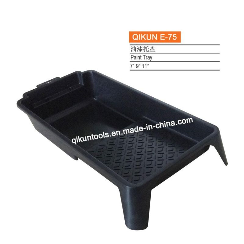 E-71 Hardware Decorate Paint Hand Tools Square Type Plastic Paint Tray