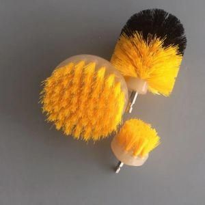 Hot Sale Yellow/White/Black Electric Drill Brush Power Scrubber Kit&#160;