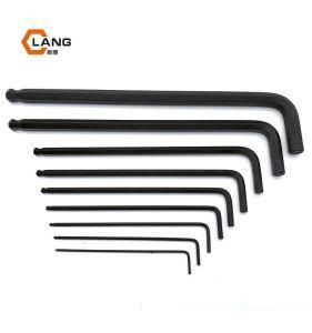 Exquisite L Type Allen Key Ball End Black Finish Hex Key