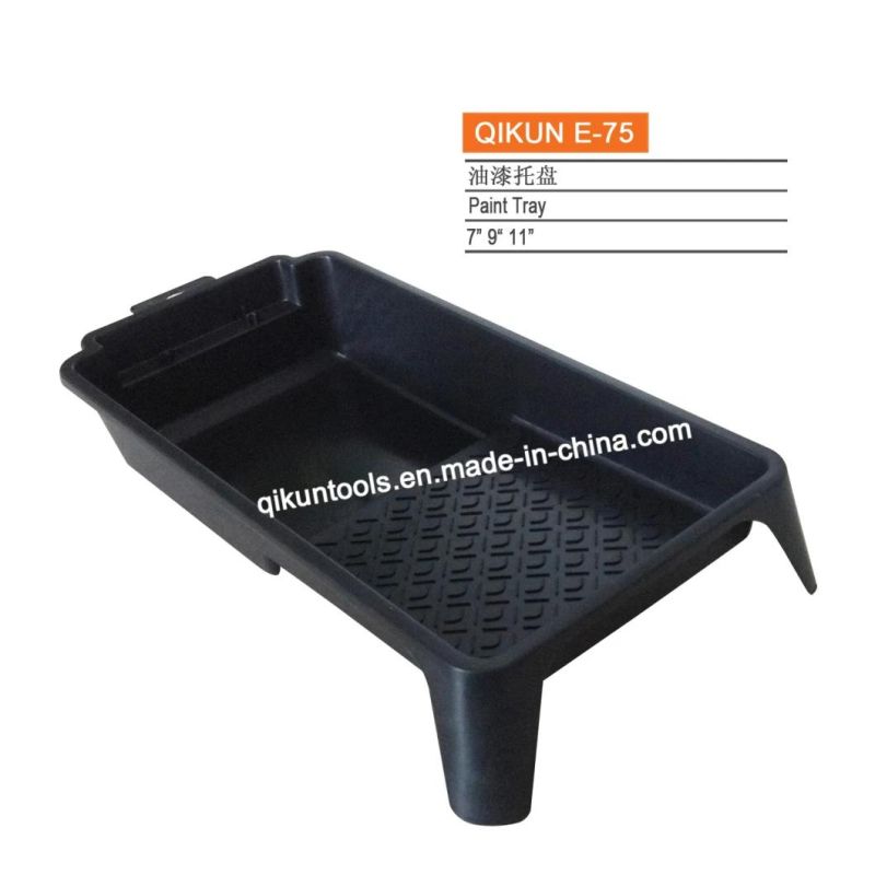 E-73 Hardware Decorate Paint Hand Tools Blue Color Plastic Paint Tray