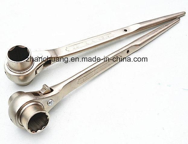 Drop Forged Chrome Torque Socket Ratchet Wrench