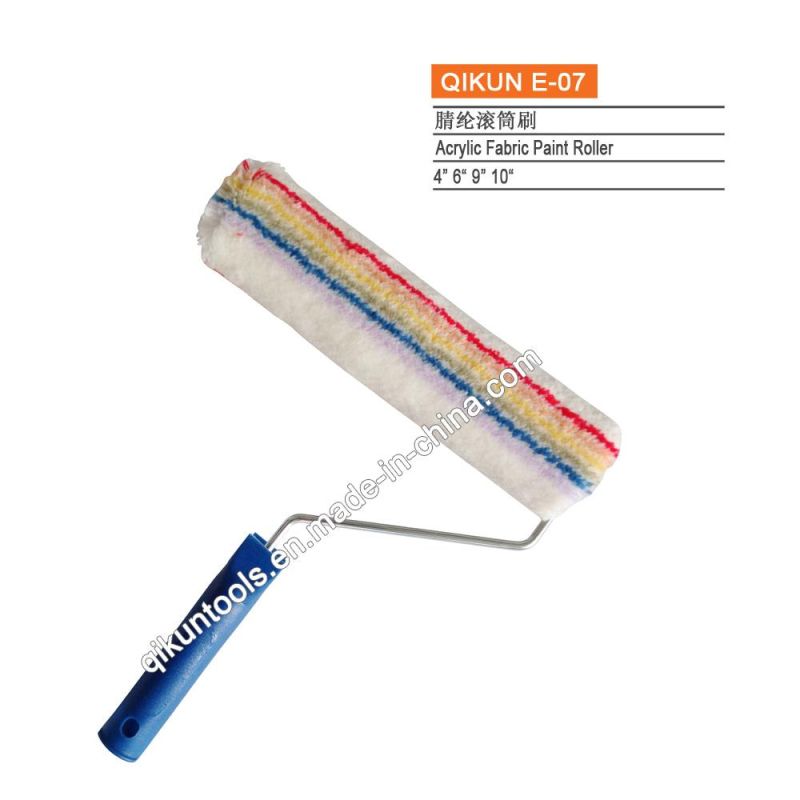 E-06 Hardware Decorate Paint Hand Tools Double Color Wide Strips Paint Roller