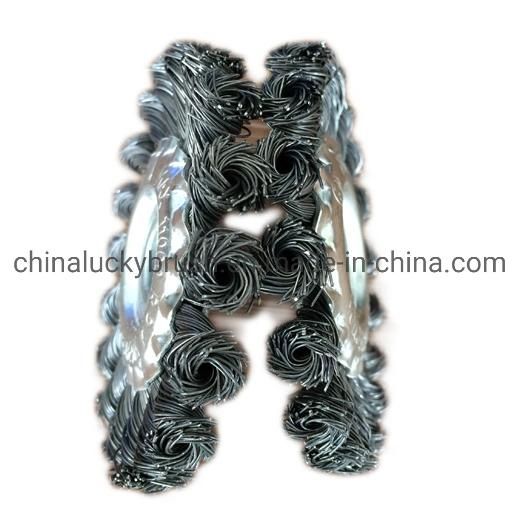 115mm Twist Knot Wheel Brush (YY-059)