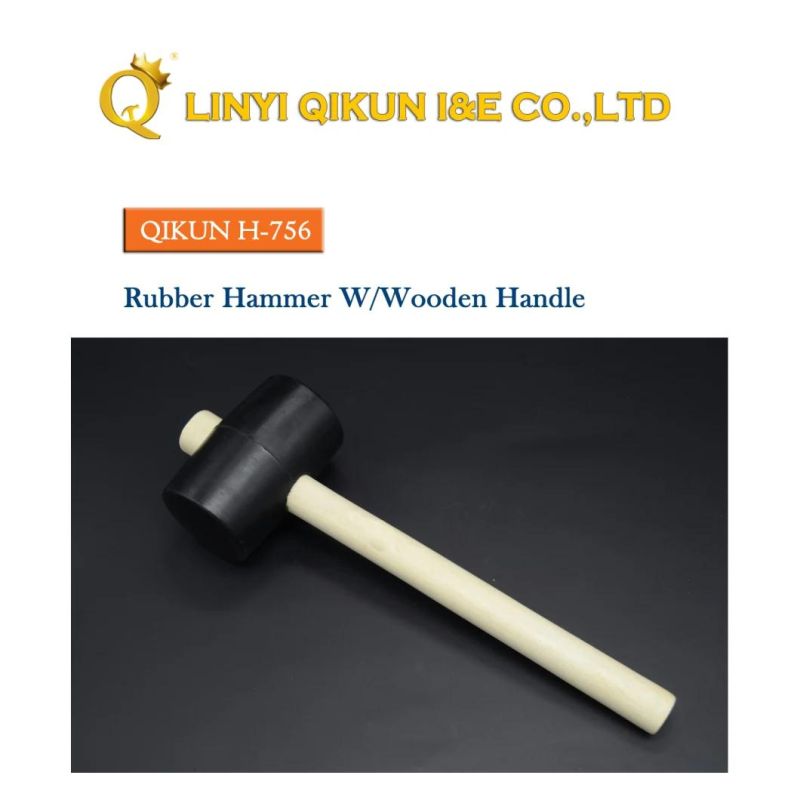 H-703 Construction Hardware Hand Tools Cross Pein Hammer with Rubber Plastic Coated Handle