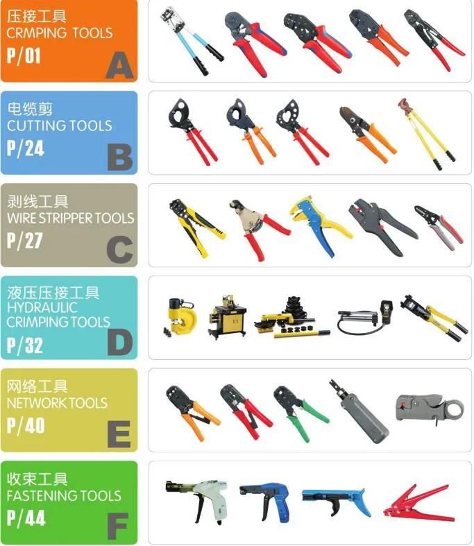 Solar PV Mc4 Crimping Tools Ratchet Crimping Plier