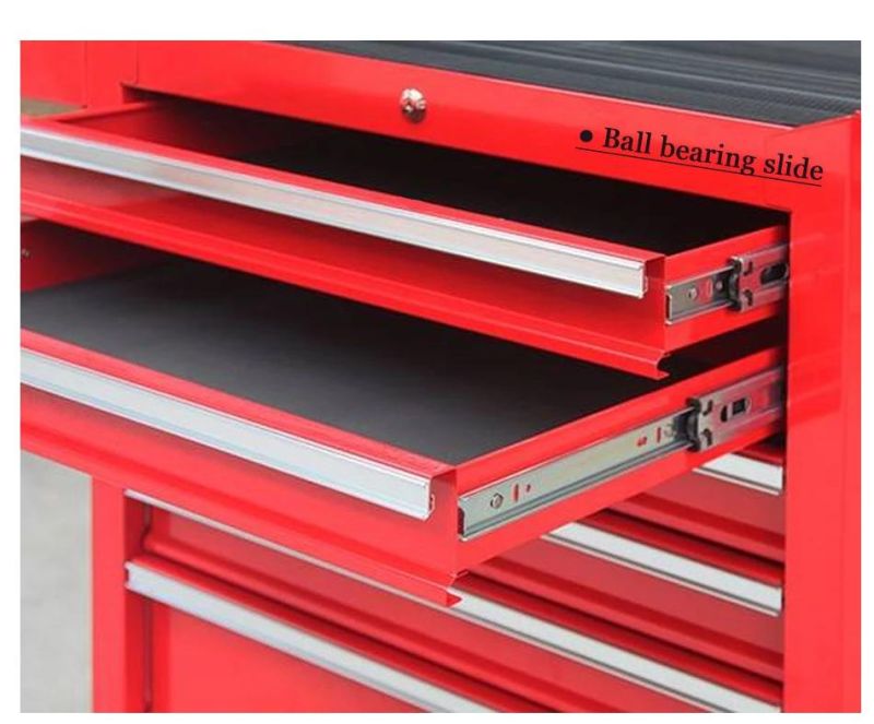 Garage Roller Steel Tool Cabinet with Hand Tool Set