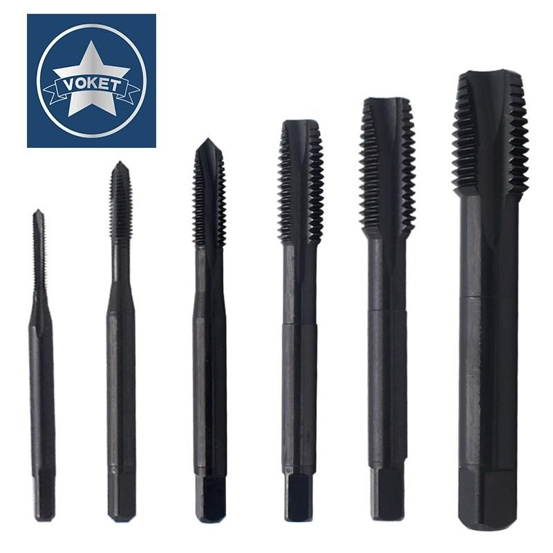 Hsse-M35 with Oxidation Spiral Pointed Taps Unc 2-56 3-48 4-40 5-40 6-32 8-32 Machine Screw Thread Tap