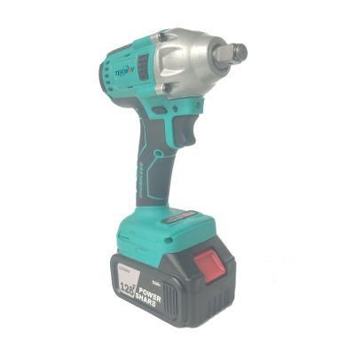 OEM 20V Brushless Motor 2-Speed Electric Cordless Impact Wrench for Construction