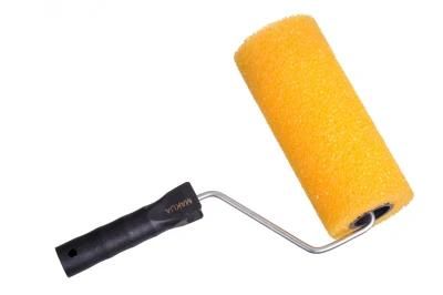 High Density Plastic Handle Foam Paint Roller Brush