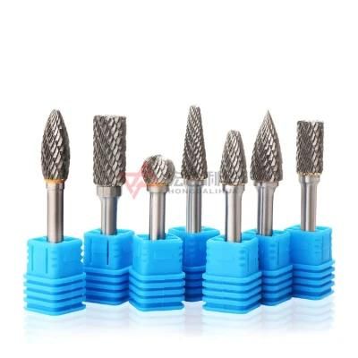 1/8 Inch Shank Tungsten Carbide Burr Rotary Drill Bits Cutter Files