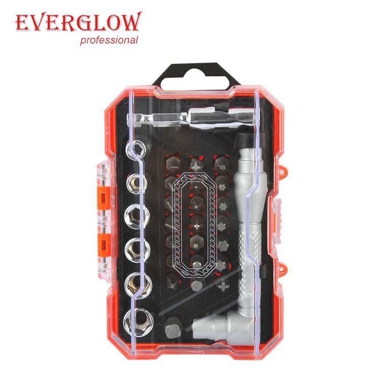 30PC L-Wrench & Bits Set Screwdriver Set