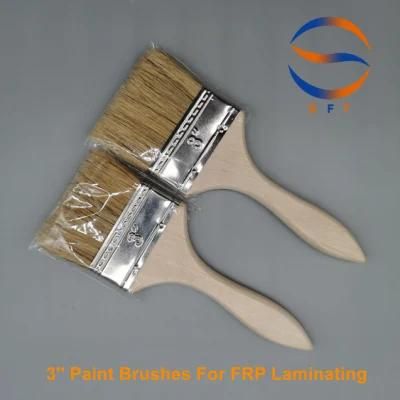 Discount Solvent Resistant Chip Paint Brushes for Resins and Gelcoats