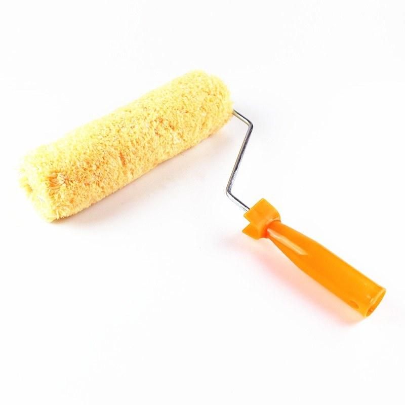 Yellow Stripe Acrylic Paint Roller Paint Brush Roller Brush