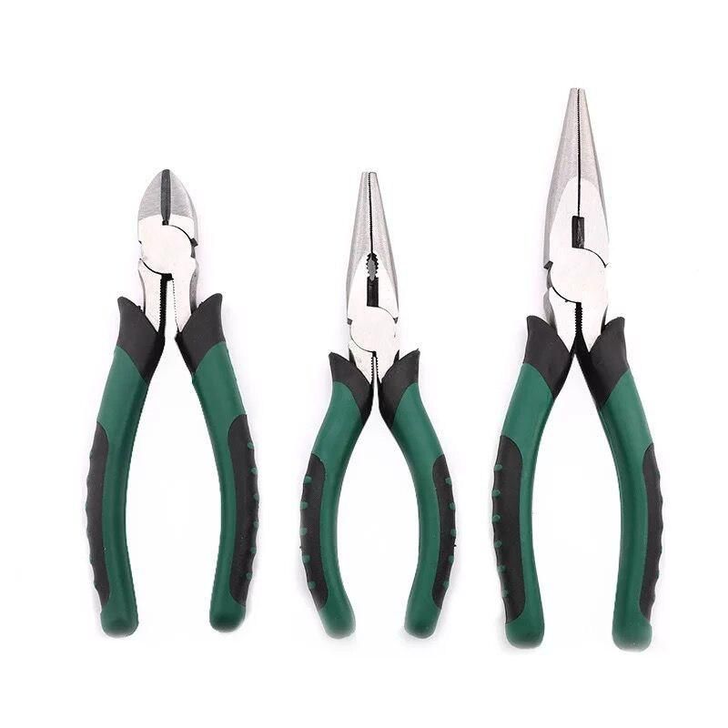 Long Nose Cutting Plier Combination Pliers Wire Cutter Pliers