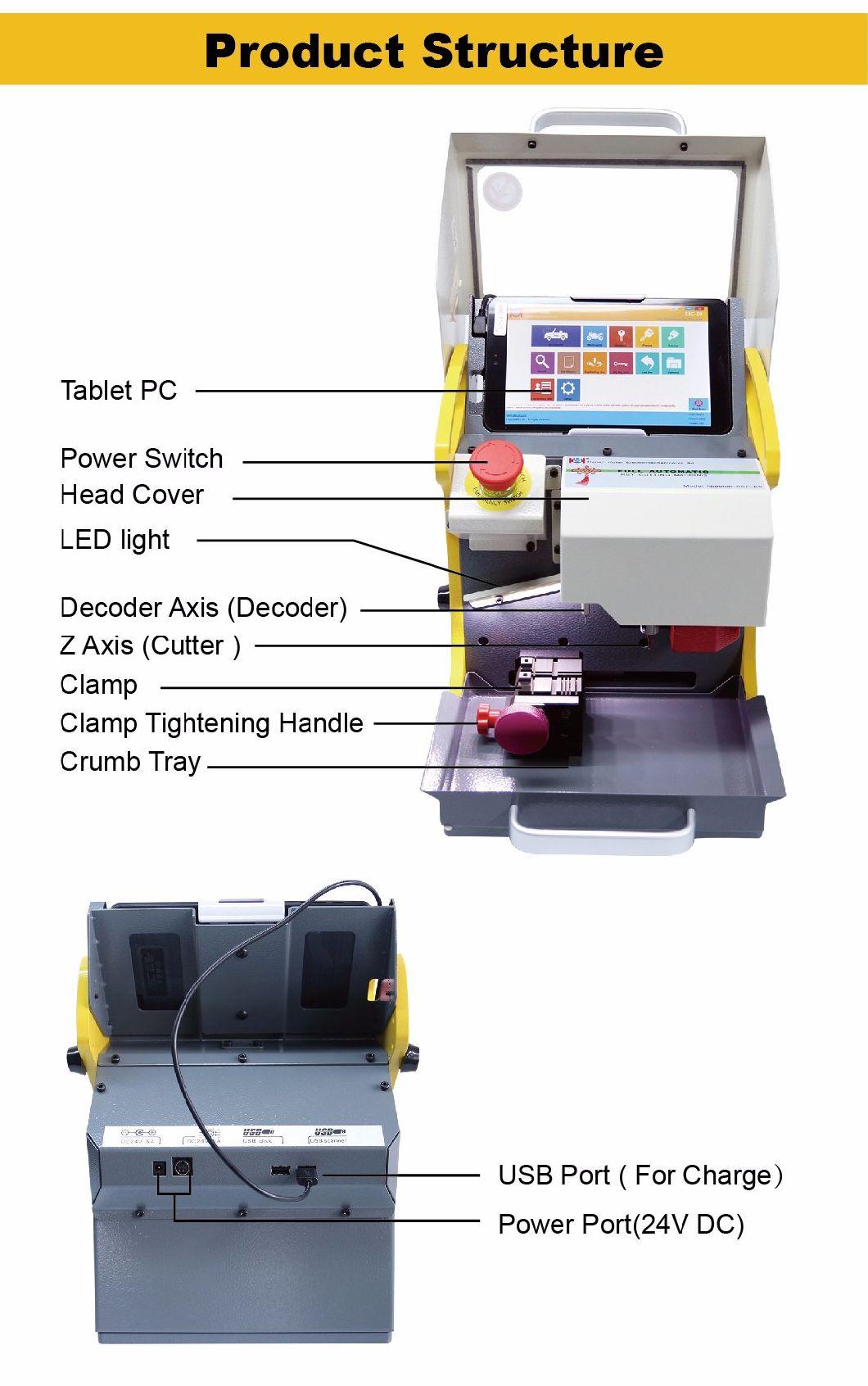 High Security Cutting Machine for Both Car and Home Keys