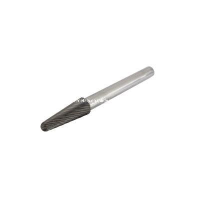 High Speed Carbide Taper Rotary Burr Cutter Bits for Aluminum