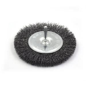 Custom Radial Crimped Polishing Brush Steel Wire End Polishing Brush